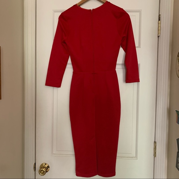 DEADLY DAMES Red and black Misfits Dress XS - Picture 2 of 4